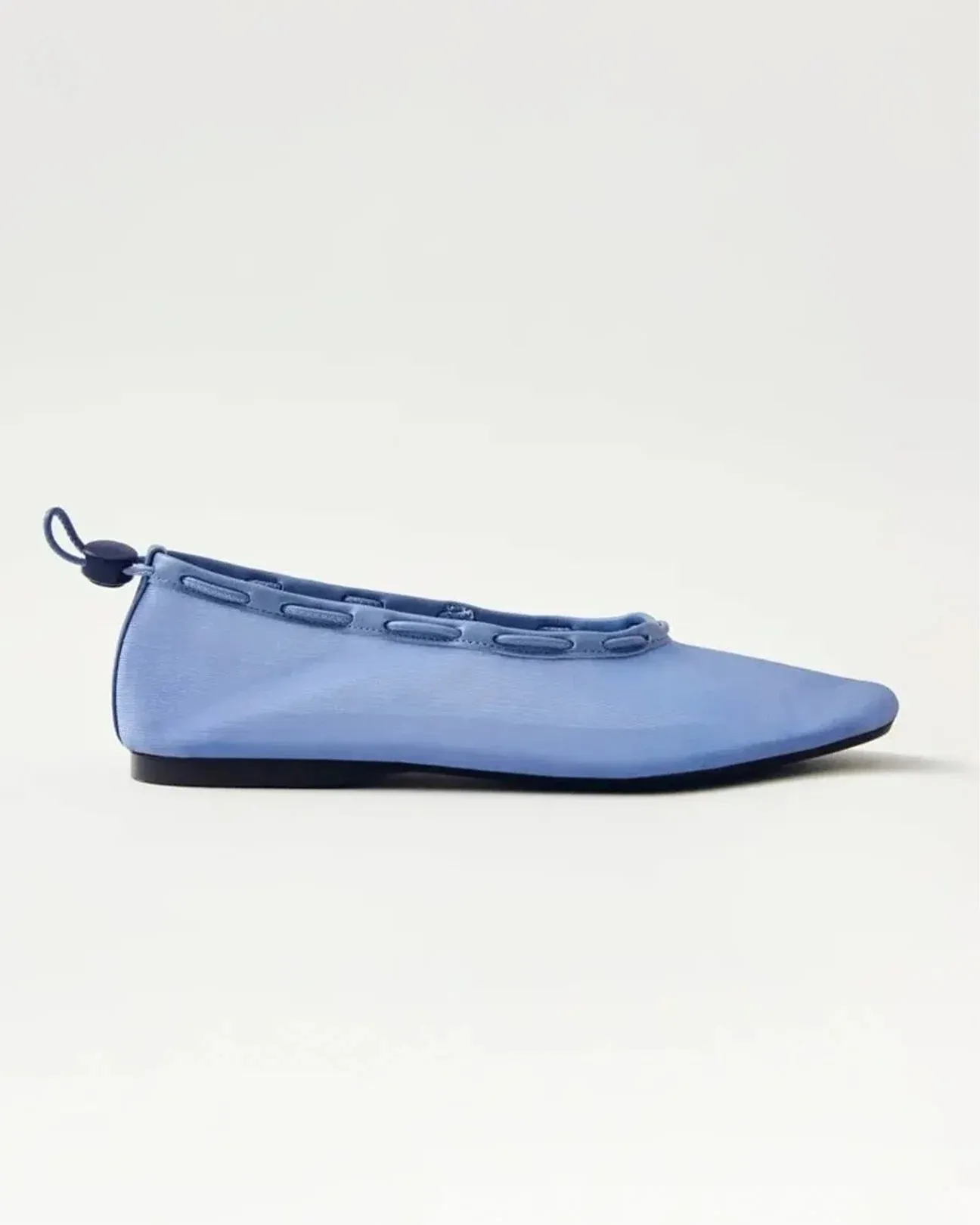 Gill Mesh Ballet Flats in Blue