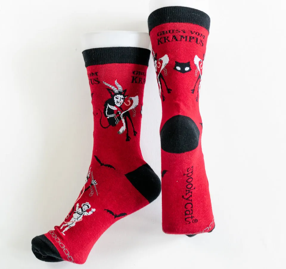 Gruss Vom Krampus Socks (One Size)