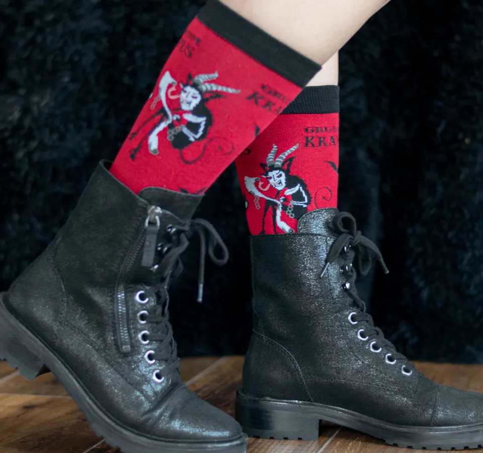 Gruss Vom Krampus Socks (One Size)