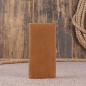Handmade Genuine Leather Wallet, Leather Purse For Men 9070