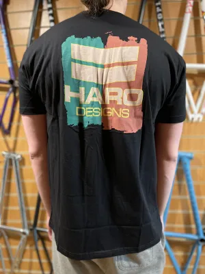 Haro Designs Paint T-shirt Black