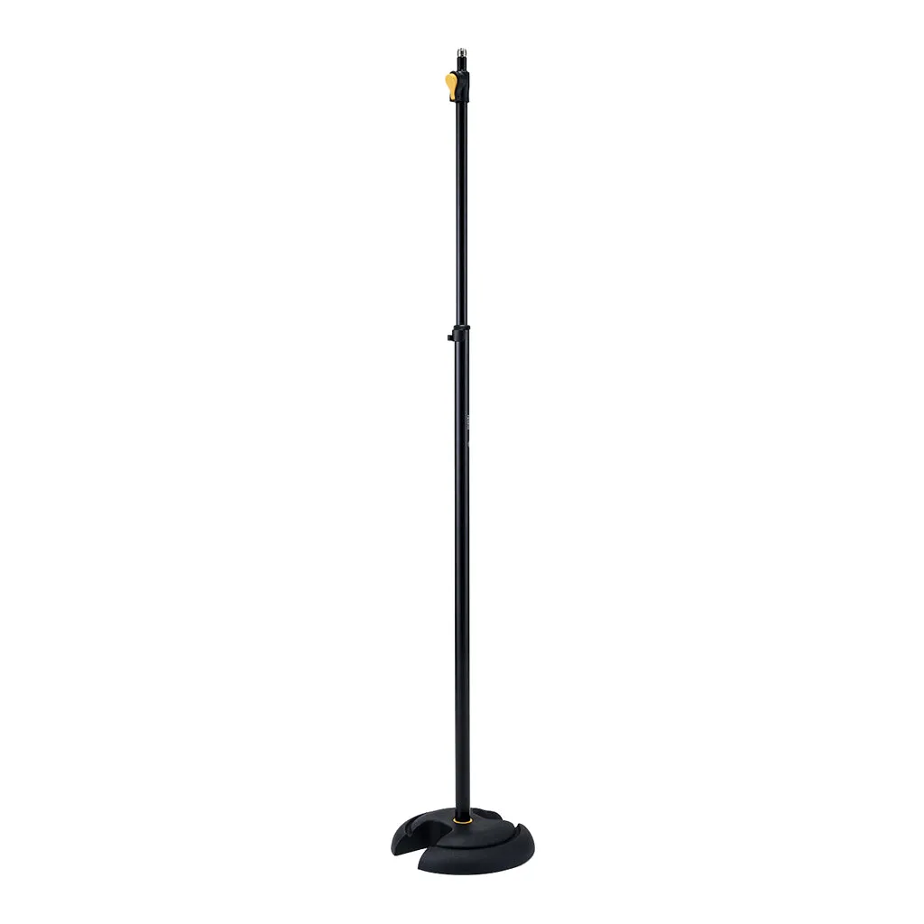 Hercules MS201BPLUS Straight Quik-n-EZ Base Mic Stand