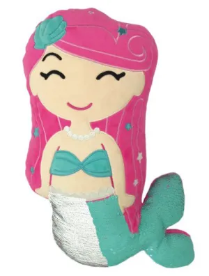 Iscream Mermaid Reversible Sequin Pillow