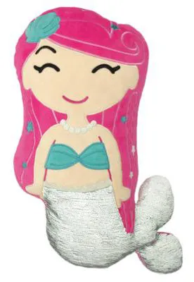 Iscream Mermaid Reversible Sequin Pillow