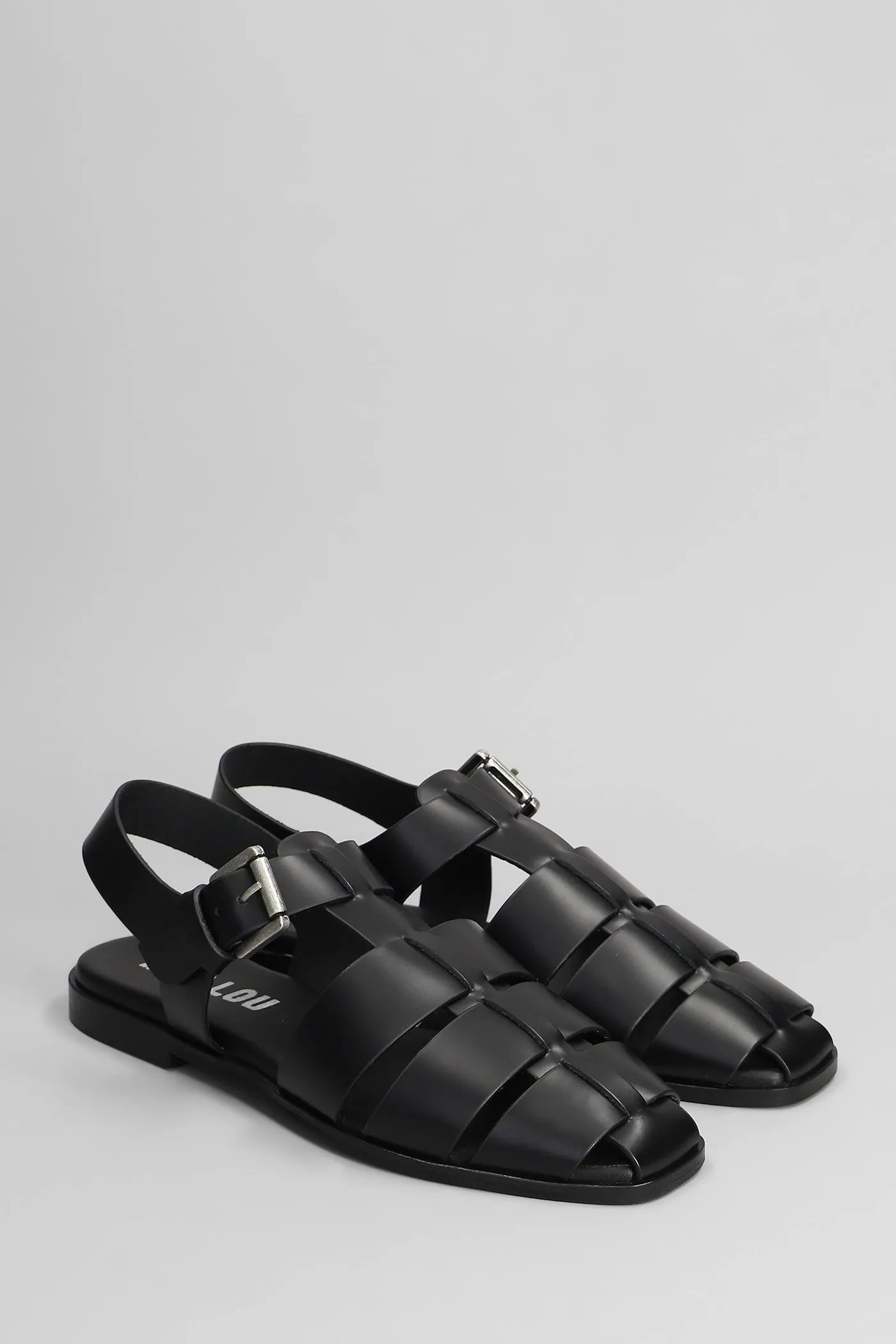 Jenna Ballet flats in black leather