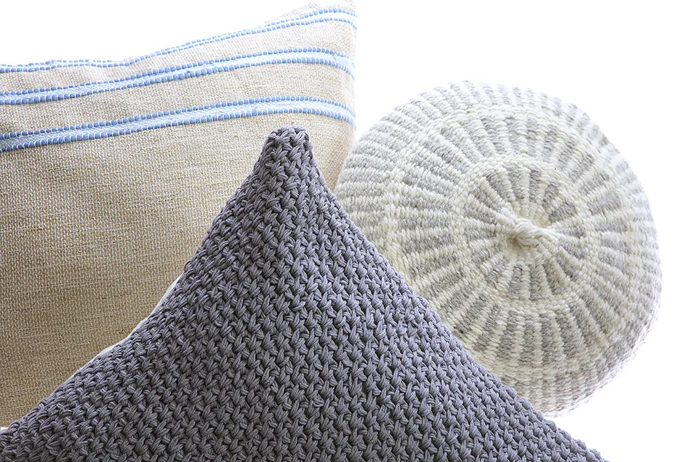 Jersey Camila Pillow - Dark Grey