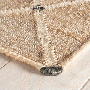Kali Woven Jute Rug - Natural