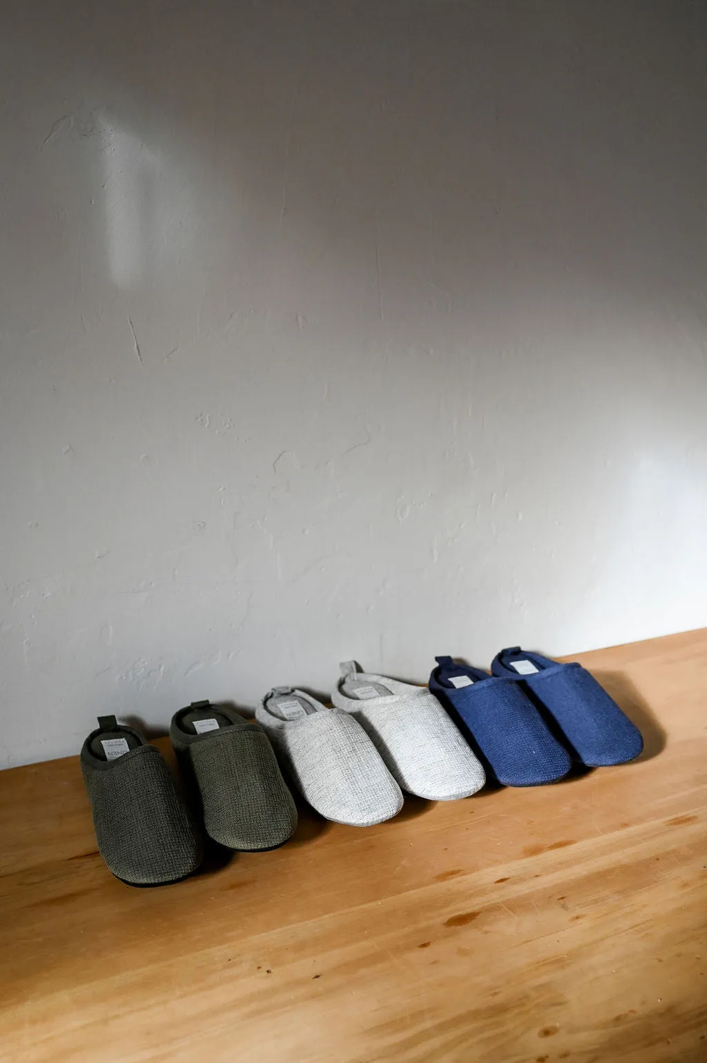 Kontex Moku Light Linen Slippers Khaki Large