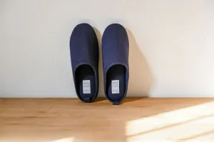 Kontex Moku Light Linen Slippers Navy Large