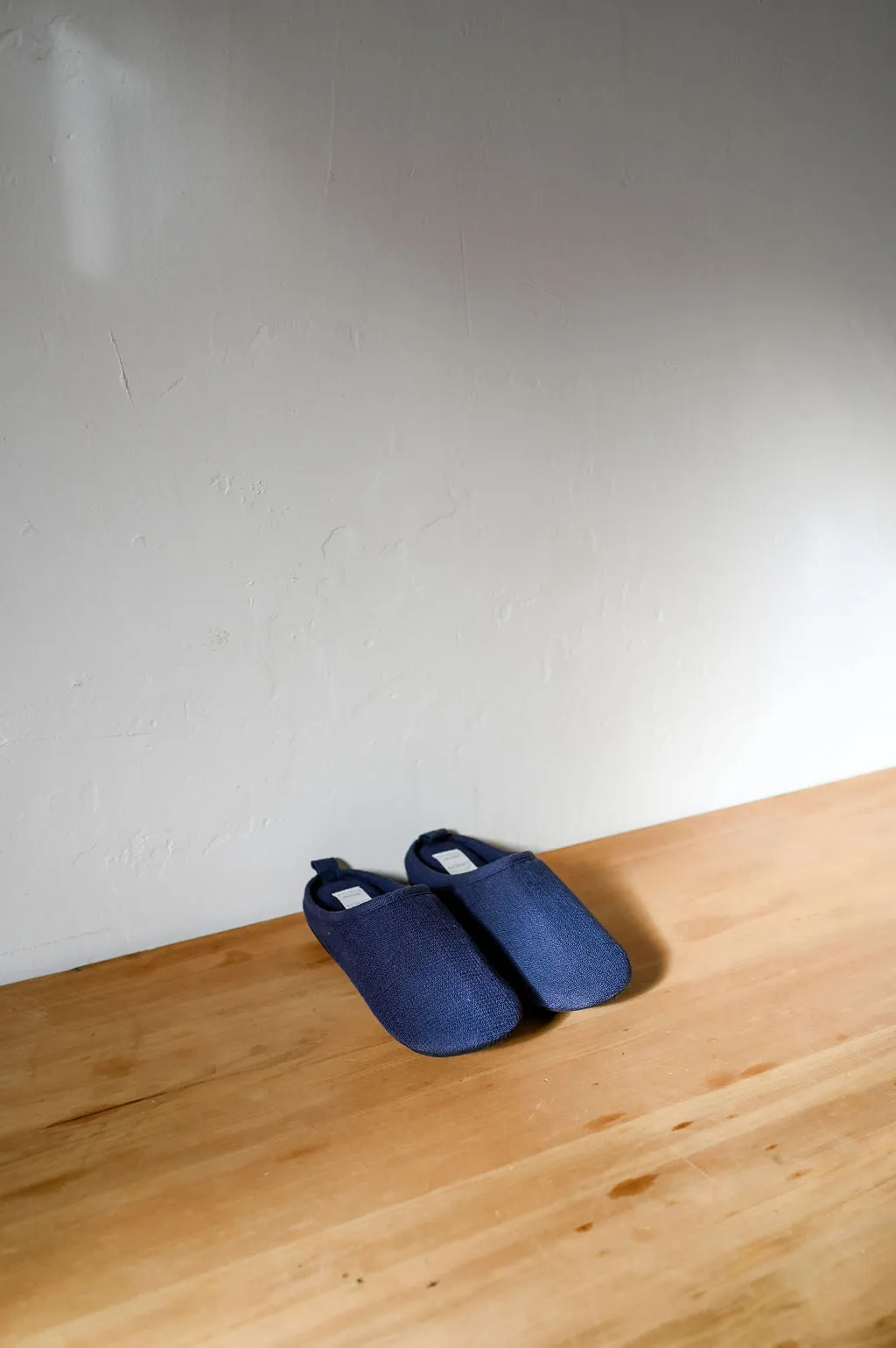 Kontex Moku Light Linen Slippers Navy Large