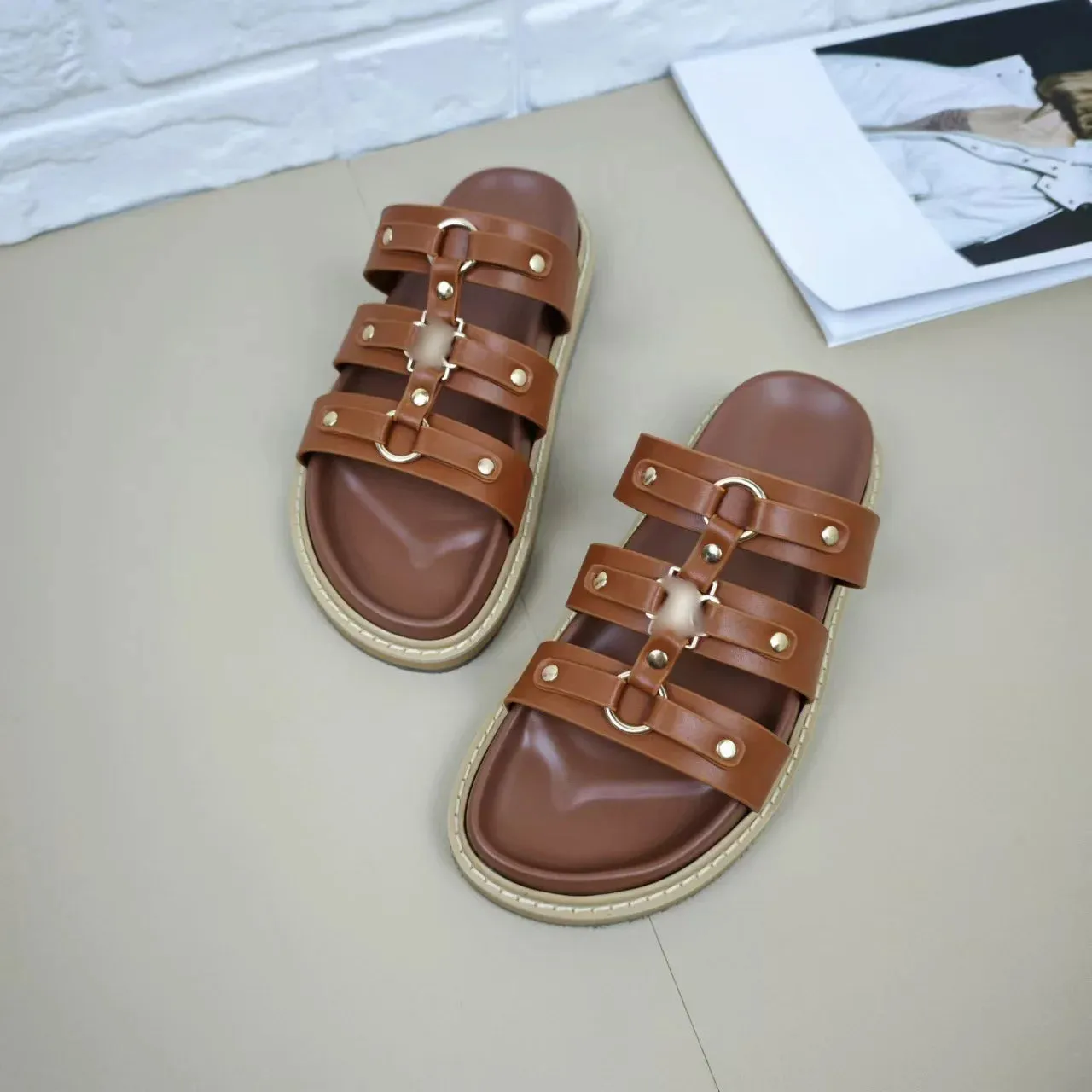 Laidback Luxe Summer Slides