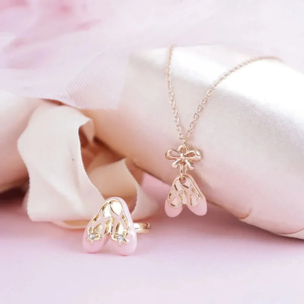 LAUREN HINKLEY BALLET SLIPPER NECKLACE