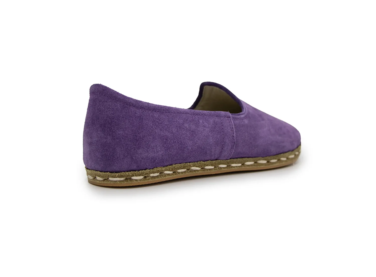 Lavender Leather Loafers