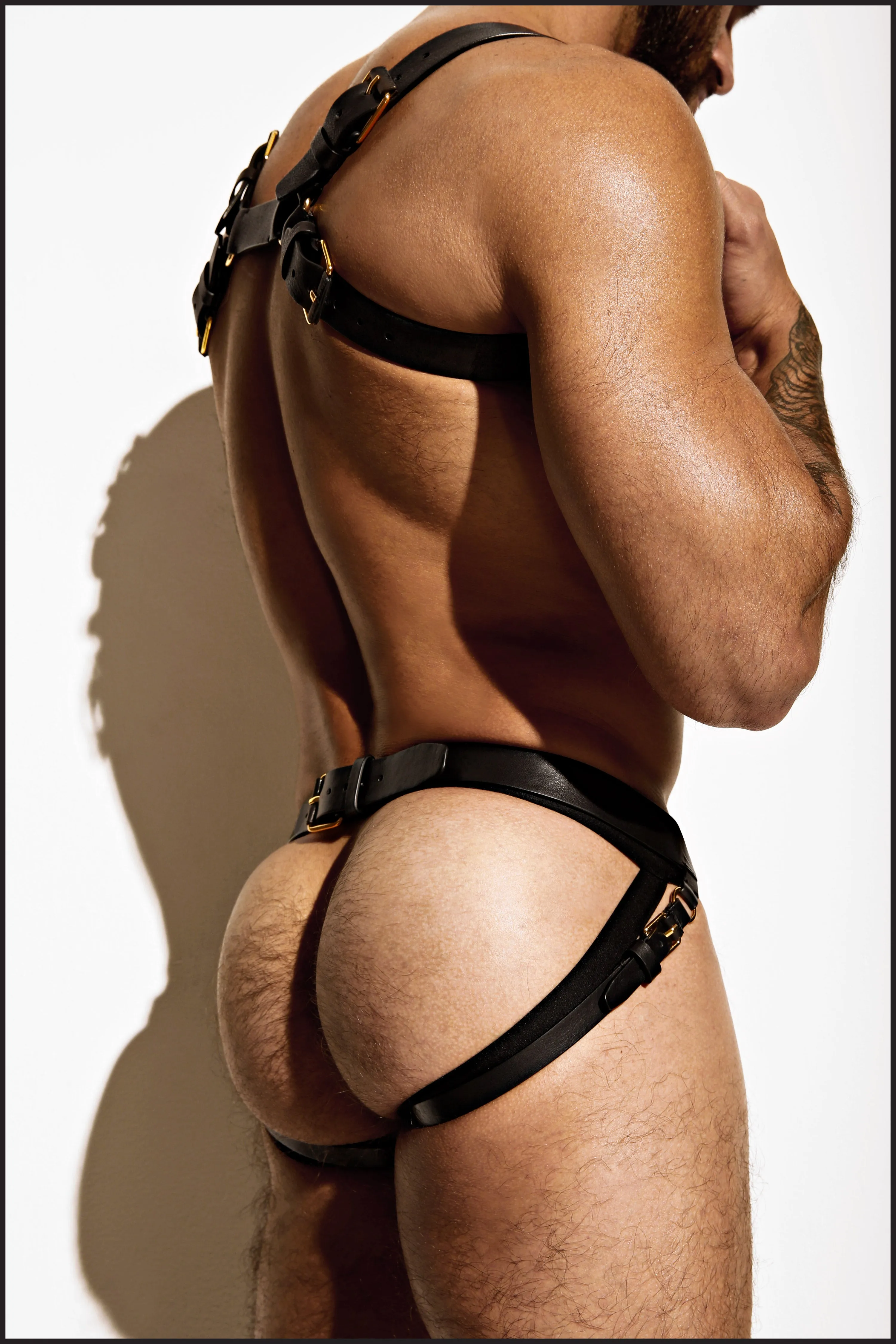 Leather Leg Harness