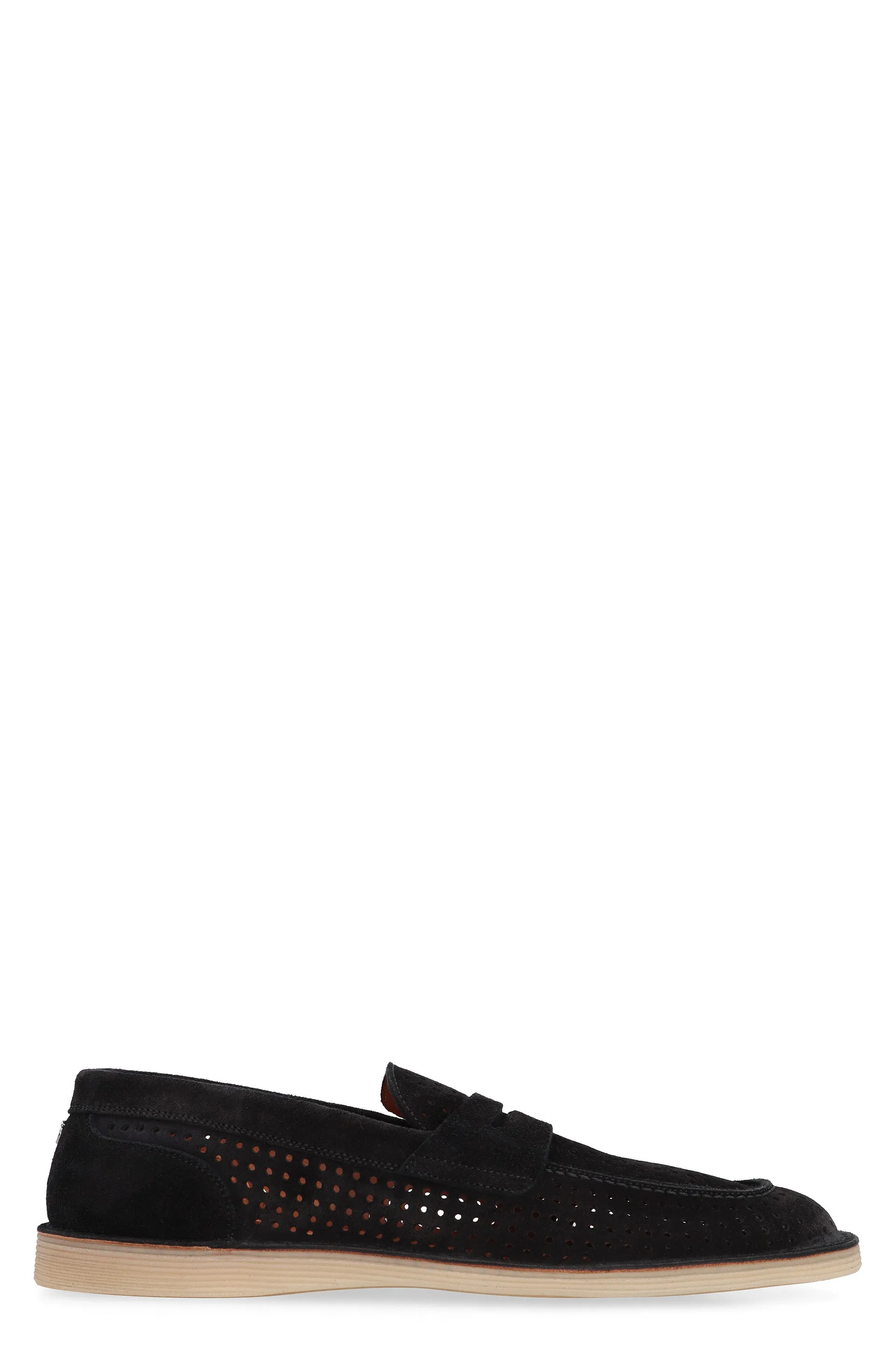 Leather loafers