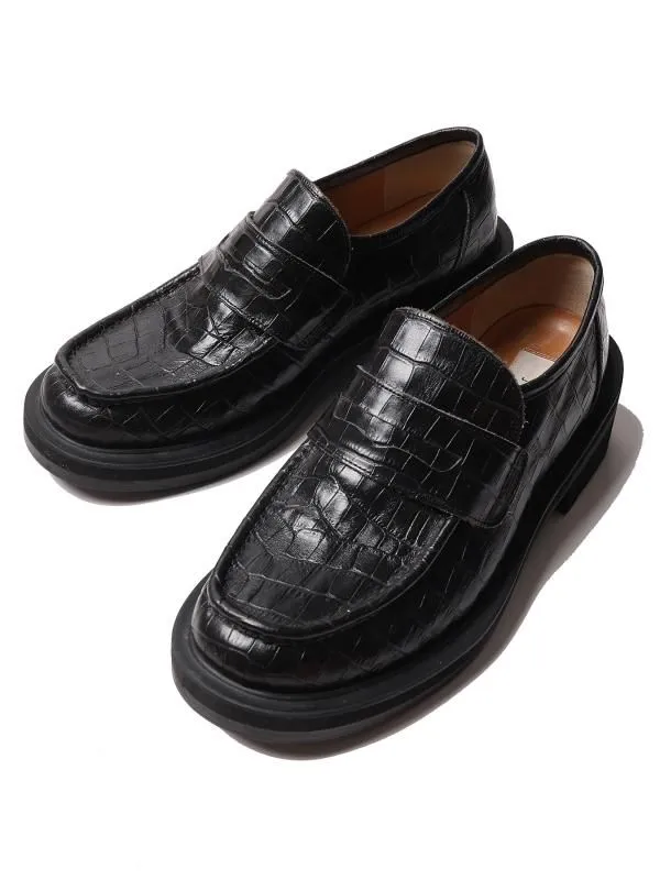 LEATHER LOAFERS