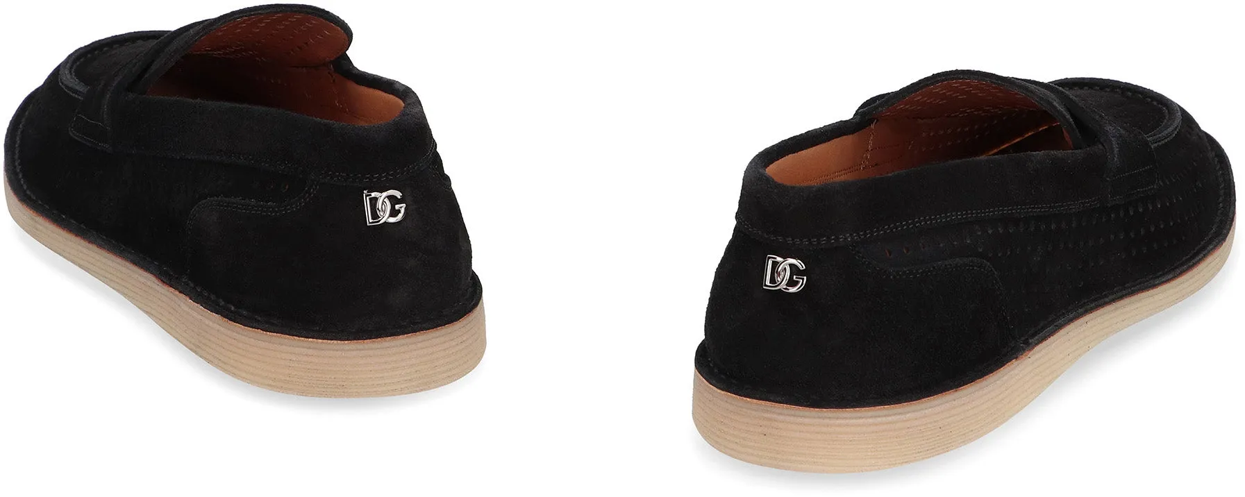 Leather loafers