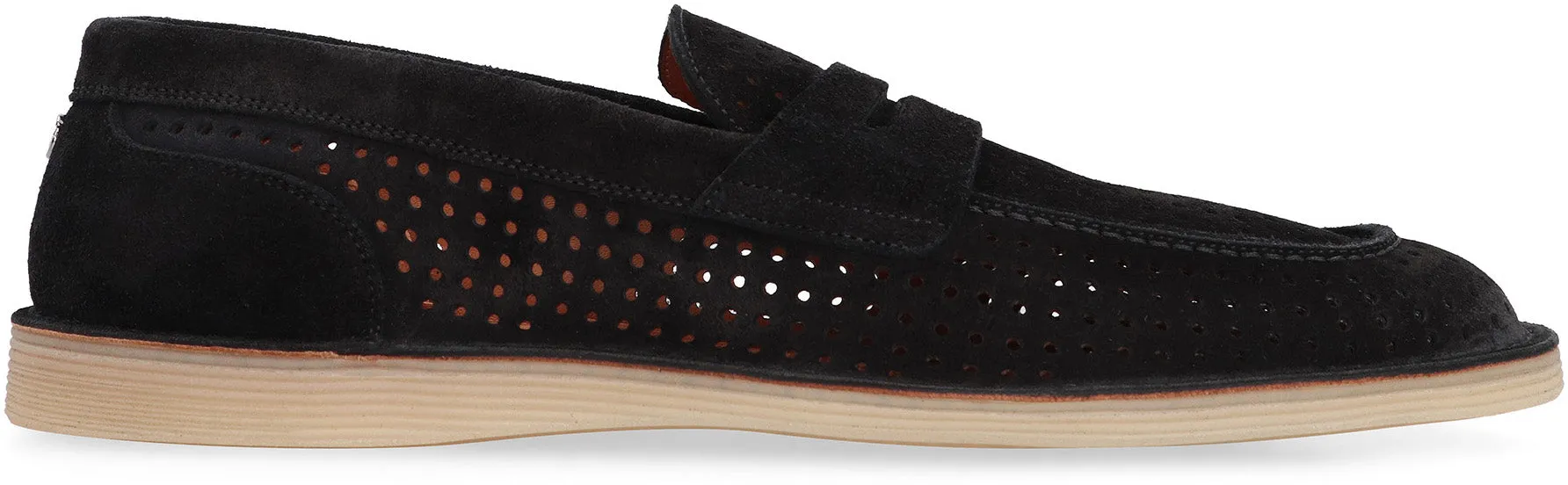Leather loafers