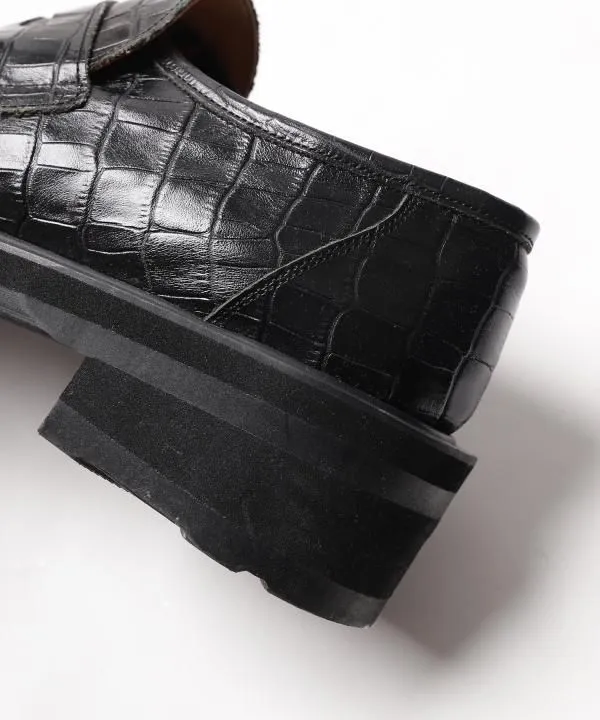 LEATHER LOAFERS