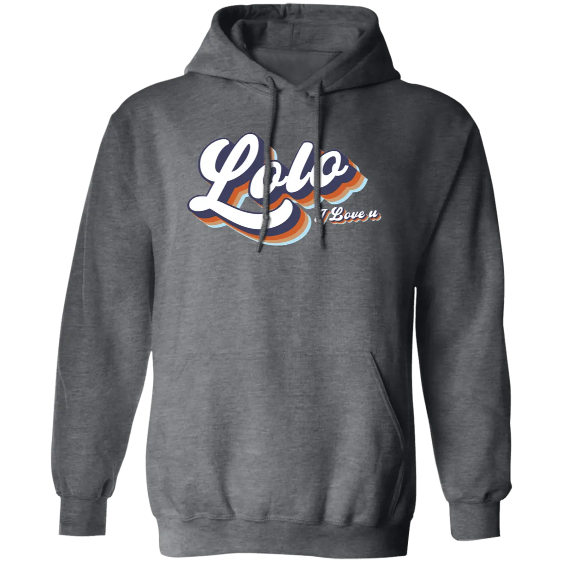 Lolo I Love U Unisex Pullover Hoodie