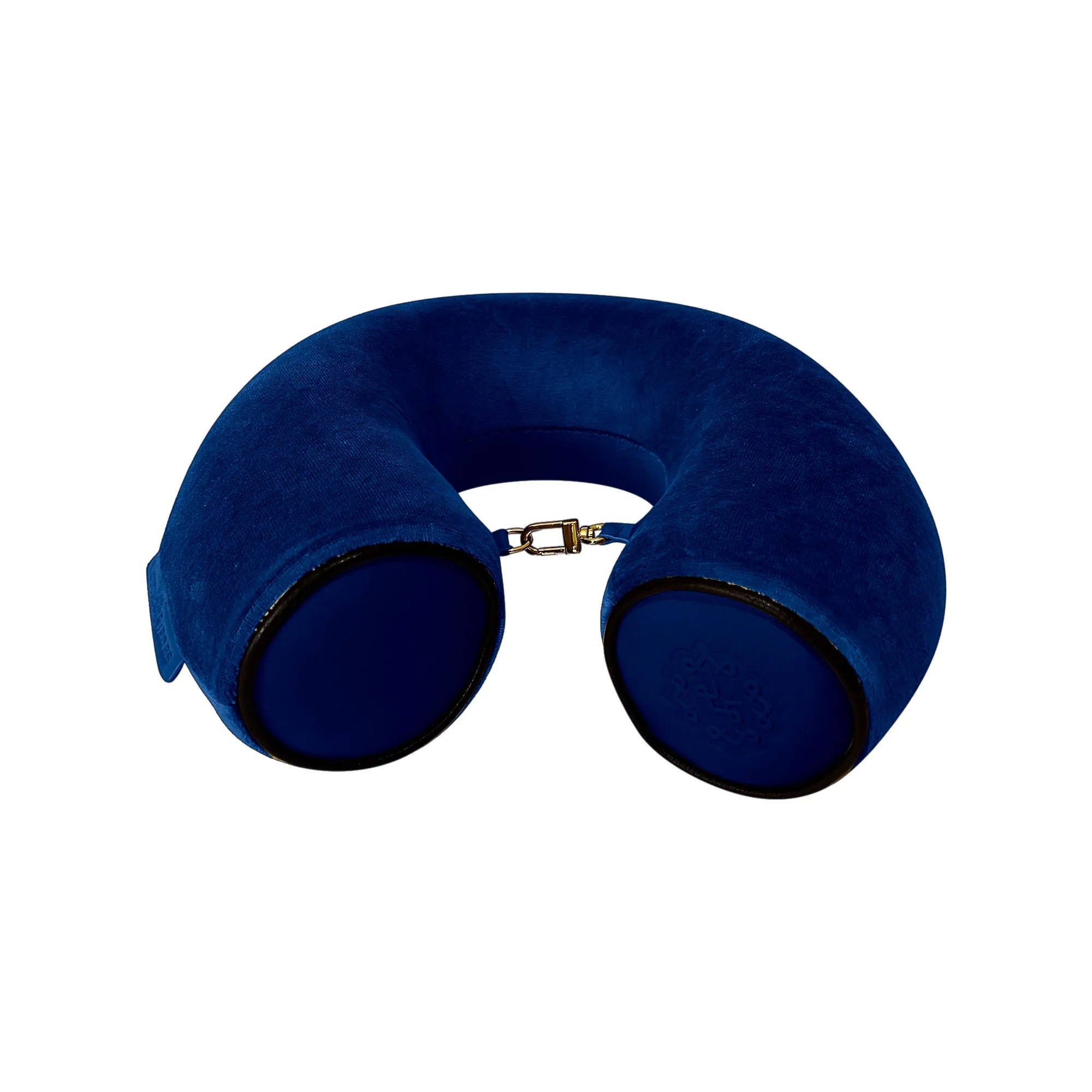 Lotta Pieces | Super Plush Travel Neck Pillow With Leather Tips