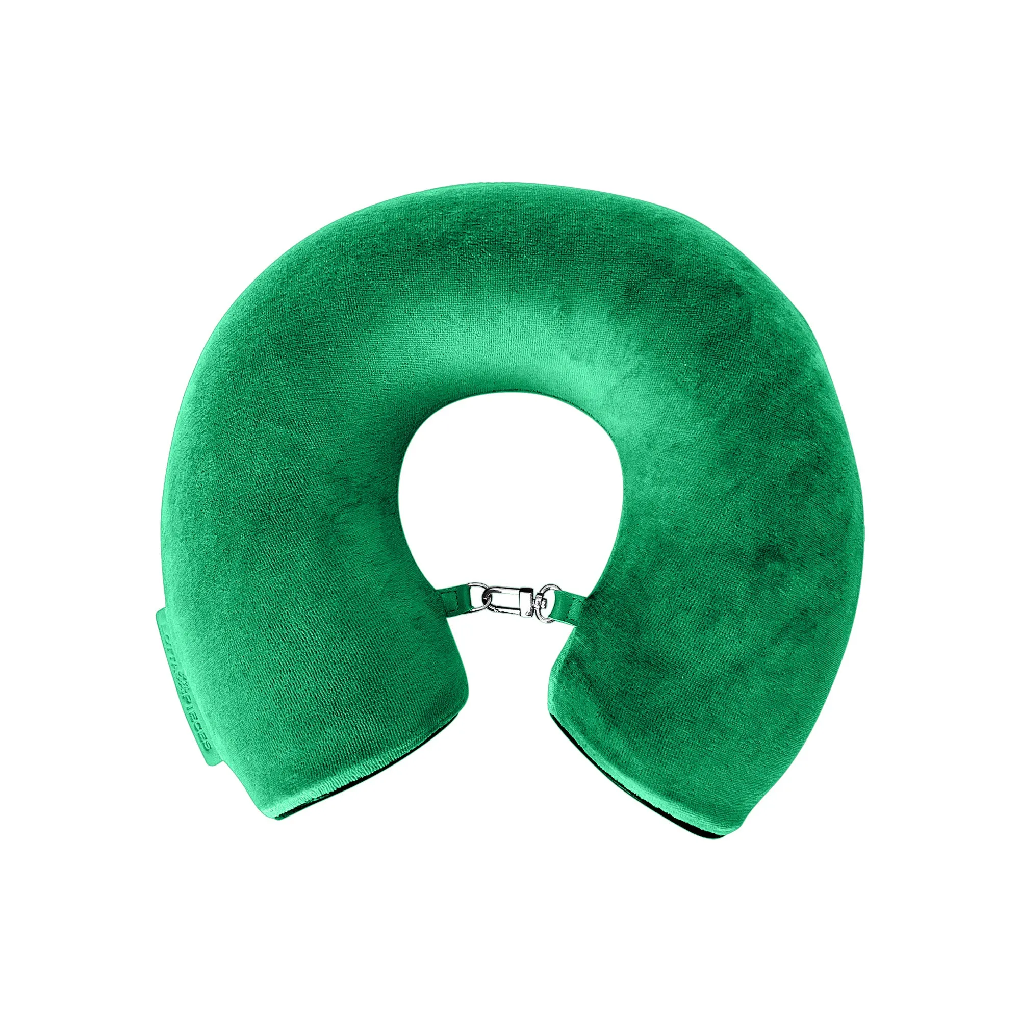 Lotta Pieces | Super Plush Travel Neck Pillow With Leather Tips
