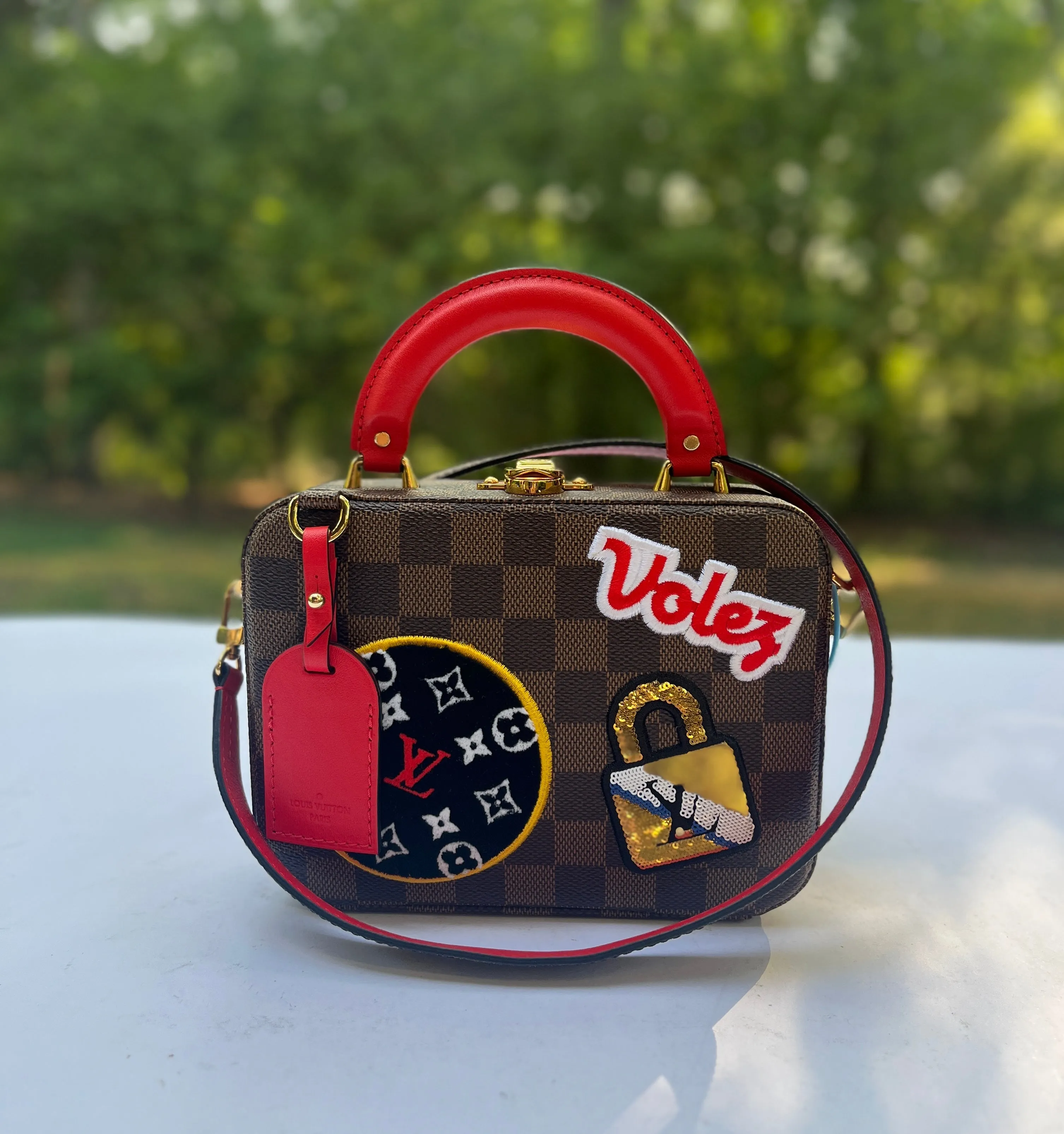 Louis Vuitton Damier Ebene Stories Box