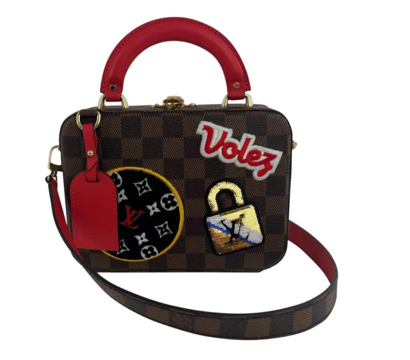 Louis Vuitton Damier Ebene Stories Box