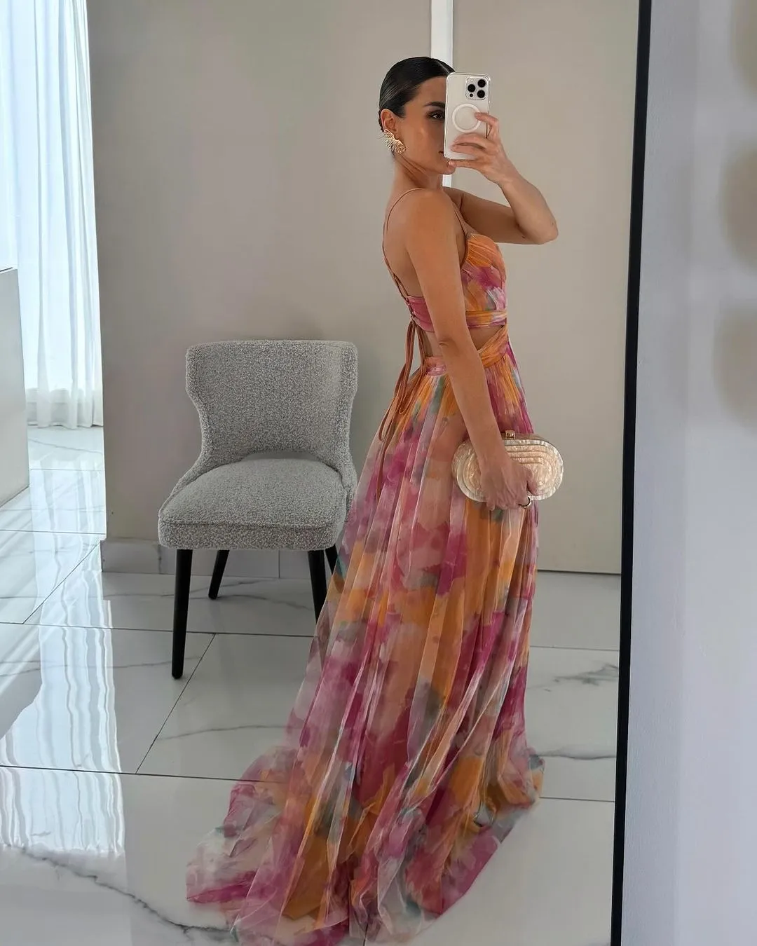 Lovisa - Enchanting Maxi Dress with Floral Print