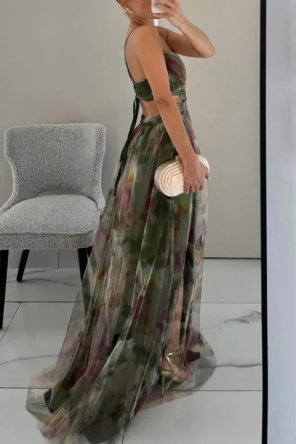 Lovisa - Enchanting Maxi Dress with Floral Print