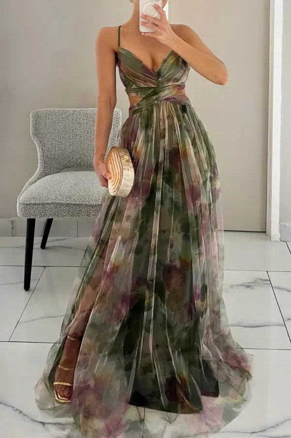 Lovisa - Enchanting Maxi Dress with Floral Print
