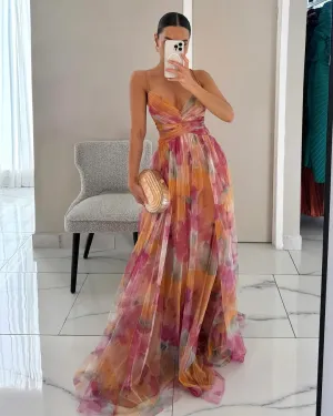 Lovisa - Enchanting Maxi Dress with Floral Print