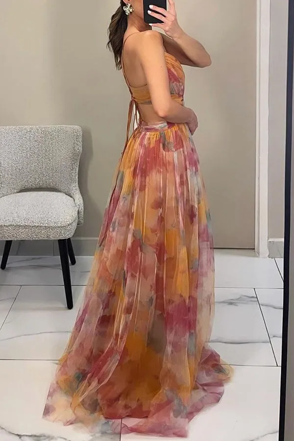 Lovisa - Enchanting Maxi Dress with Floral Print