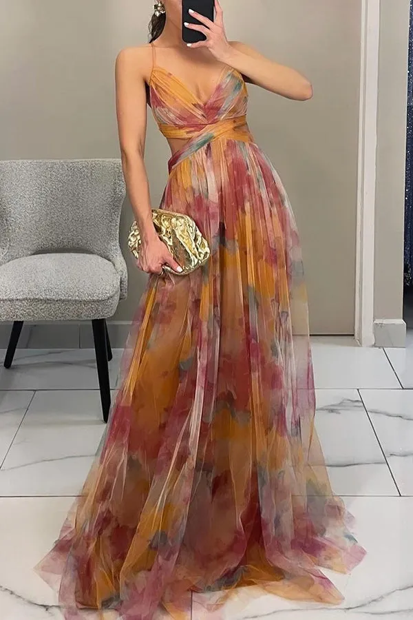Lovisa - Enchanting Maxi Dress with Floral Print