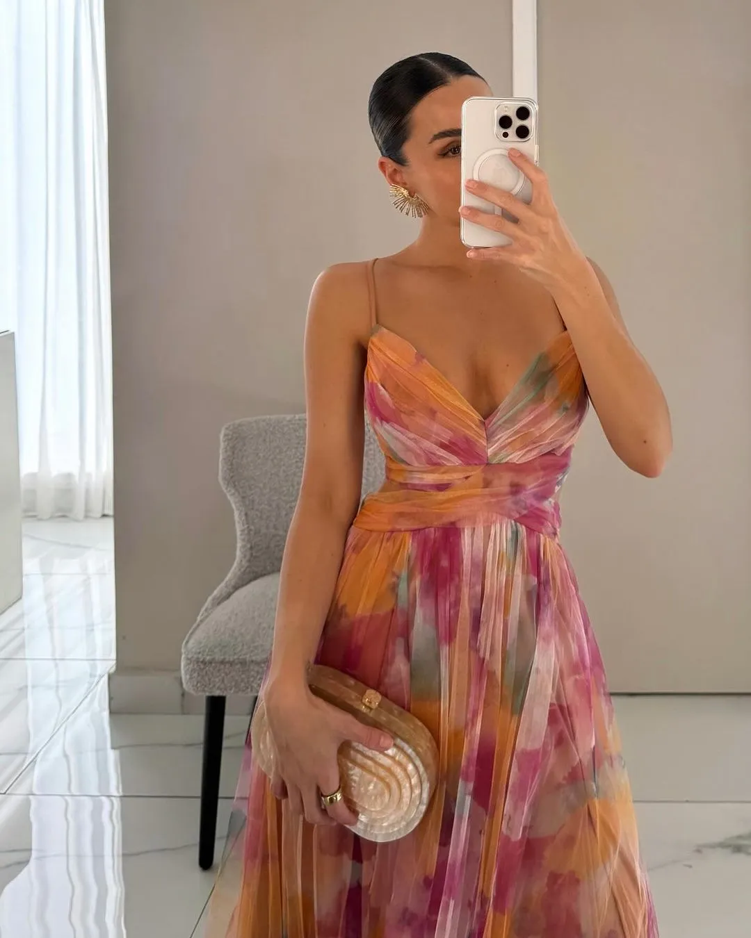 Lovisa - Enchanting Maxi Dress with Floral Print