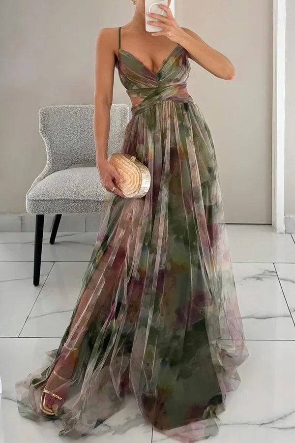 Lovisa - Enchanting Maxi Dress with Floral Print