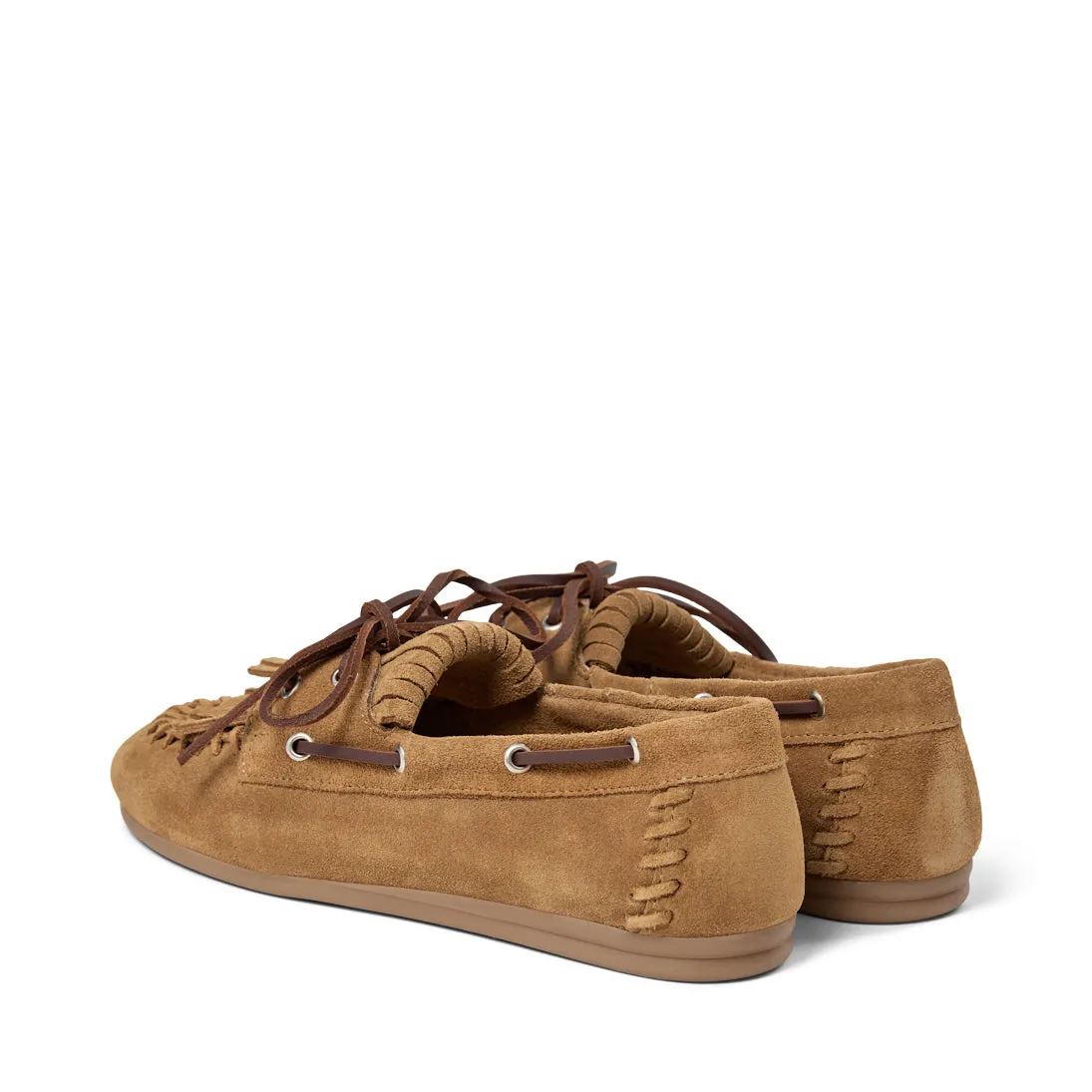 Magda - Tan suede