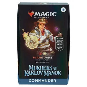 Magic the Gathering: Murders at Karlov Manor Commander Deck - Blame Game