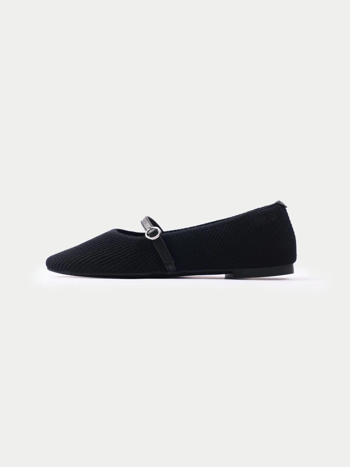 Mercerized Wool Cashmere Knitted Ballet Flats