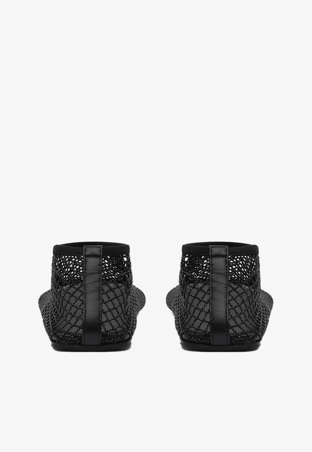 Minette Crystal Mesh Ballet Flats