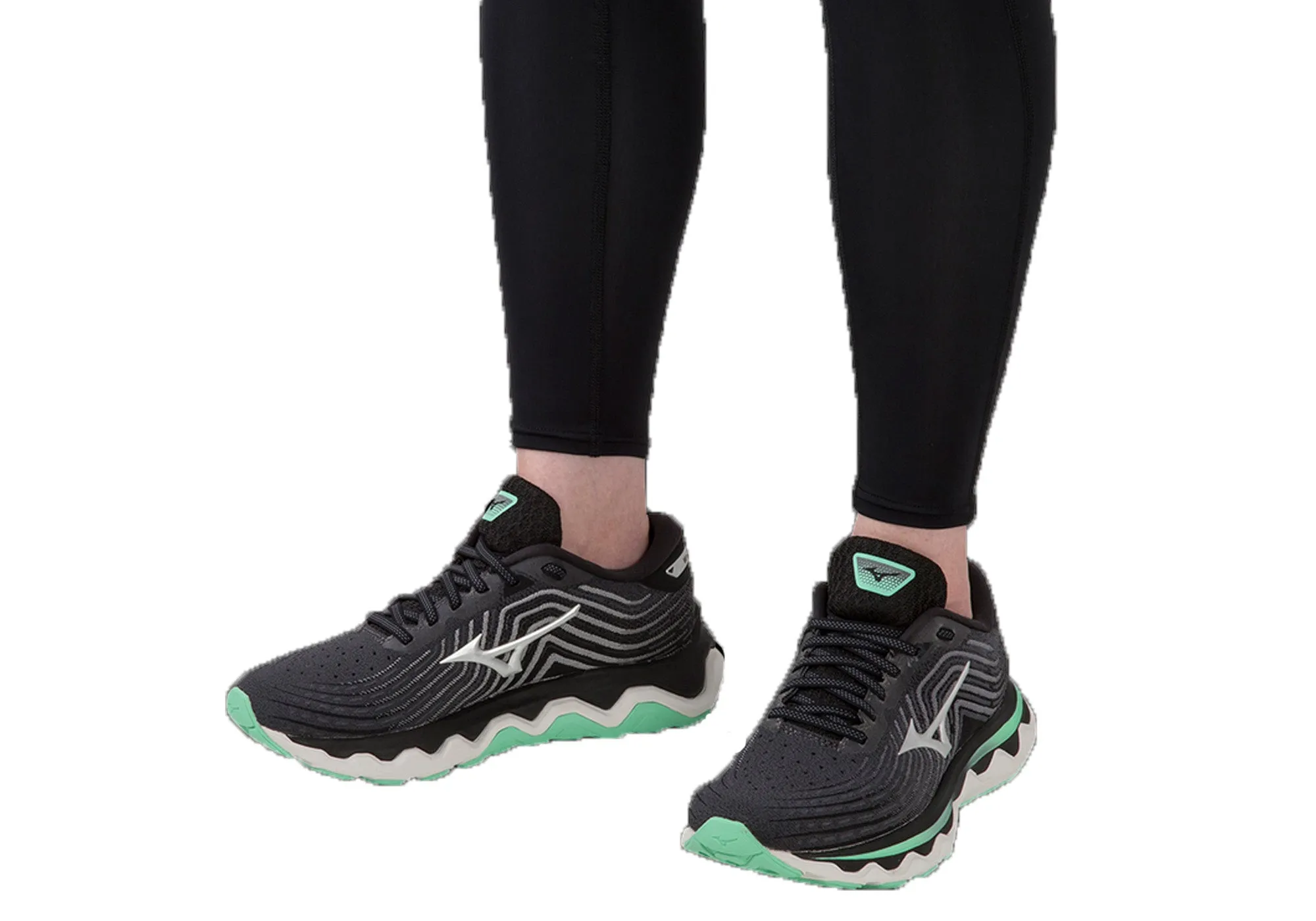 Mizuno Womens Wave Horizon 6 Comfortable Running Shoes