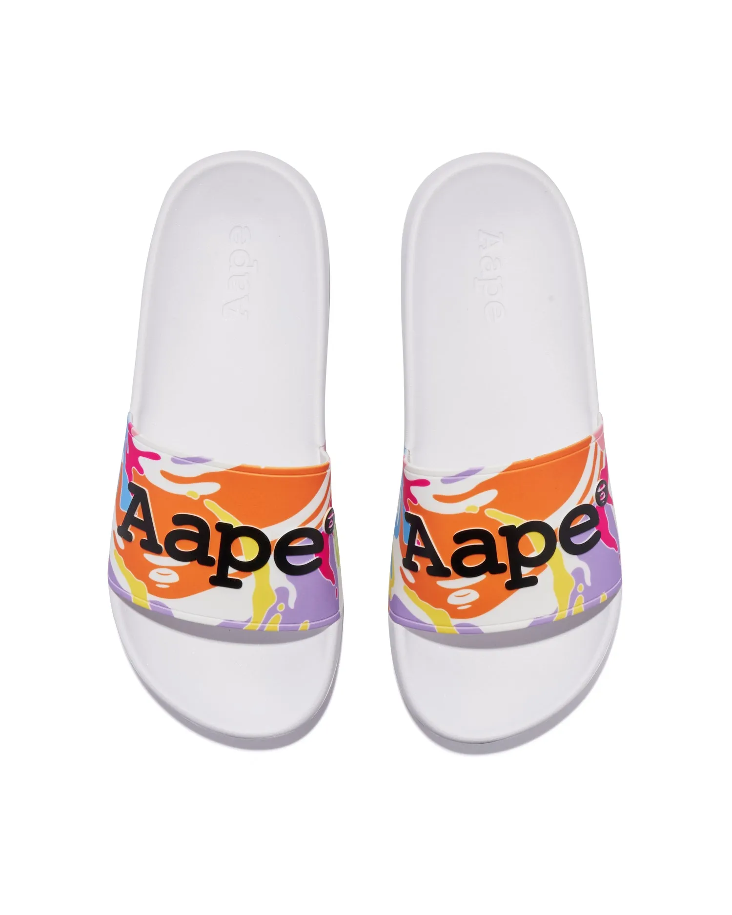 Moonface logo slippers