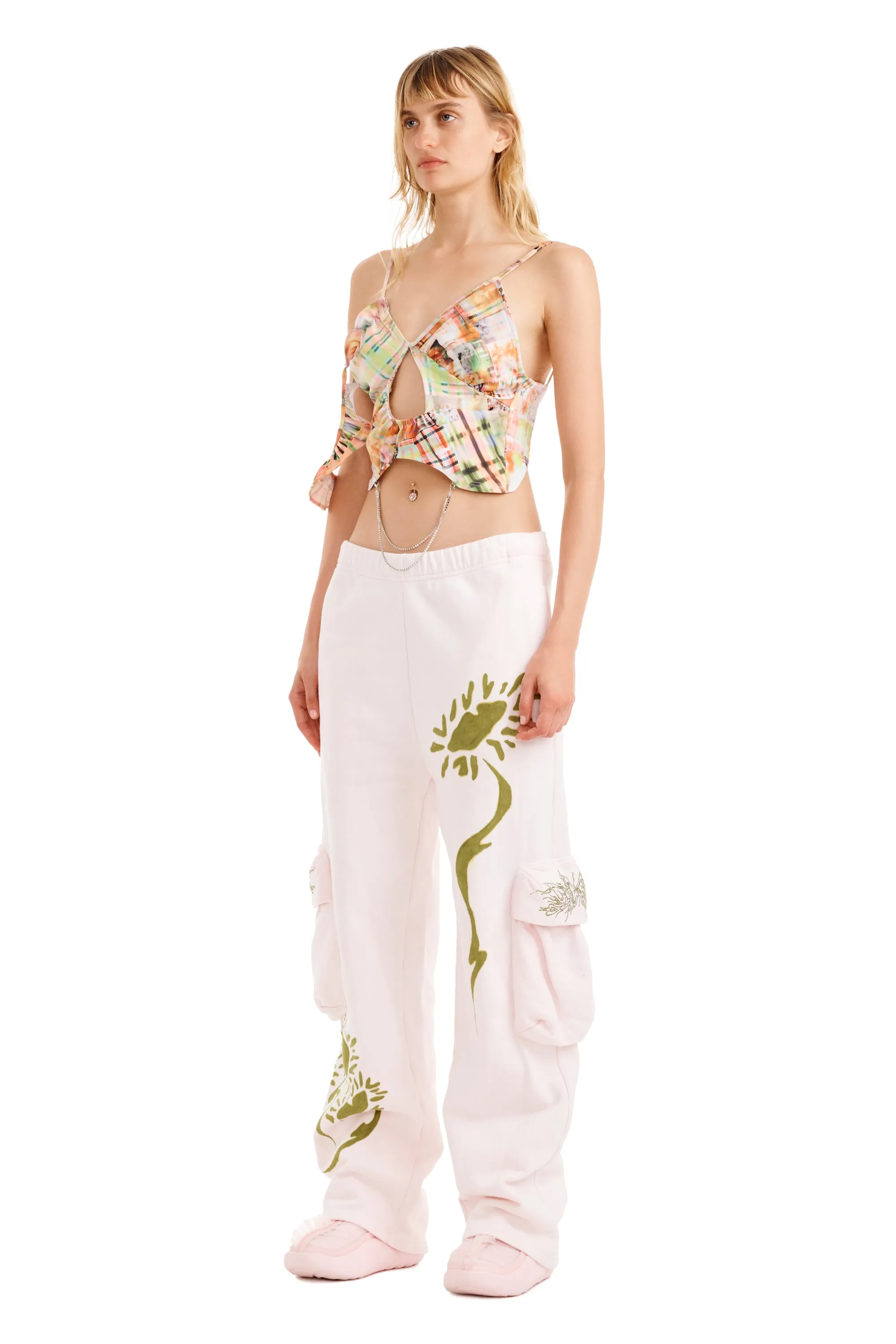 MULTI PLAID LILY CAMI