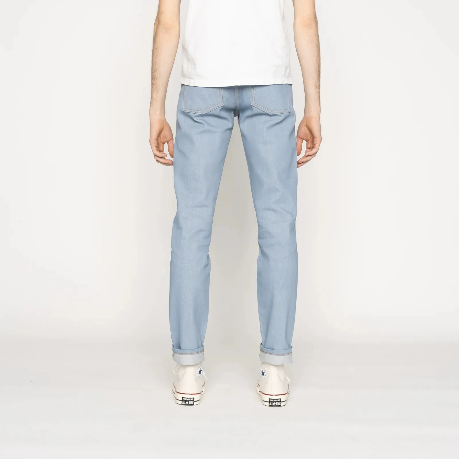 Naked and Famous - Super Guy - Left Hand Twill Selvedge - Sky Blue Edition