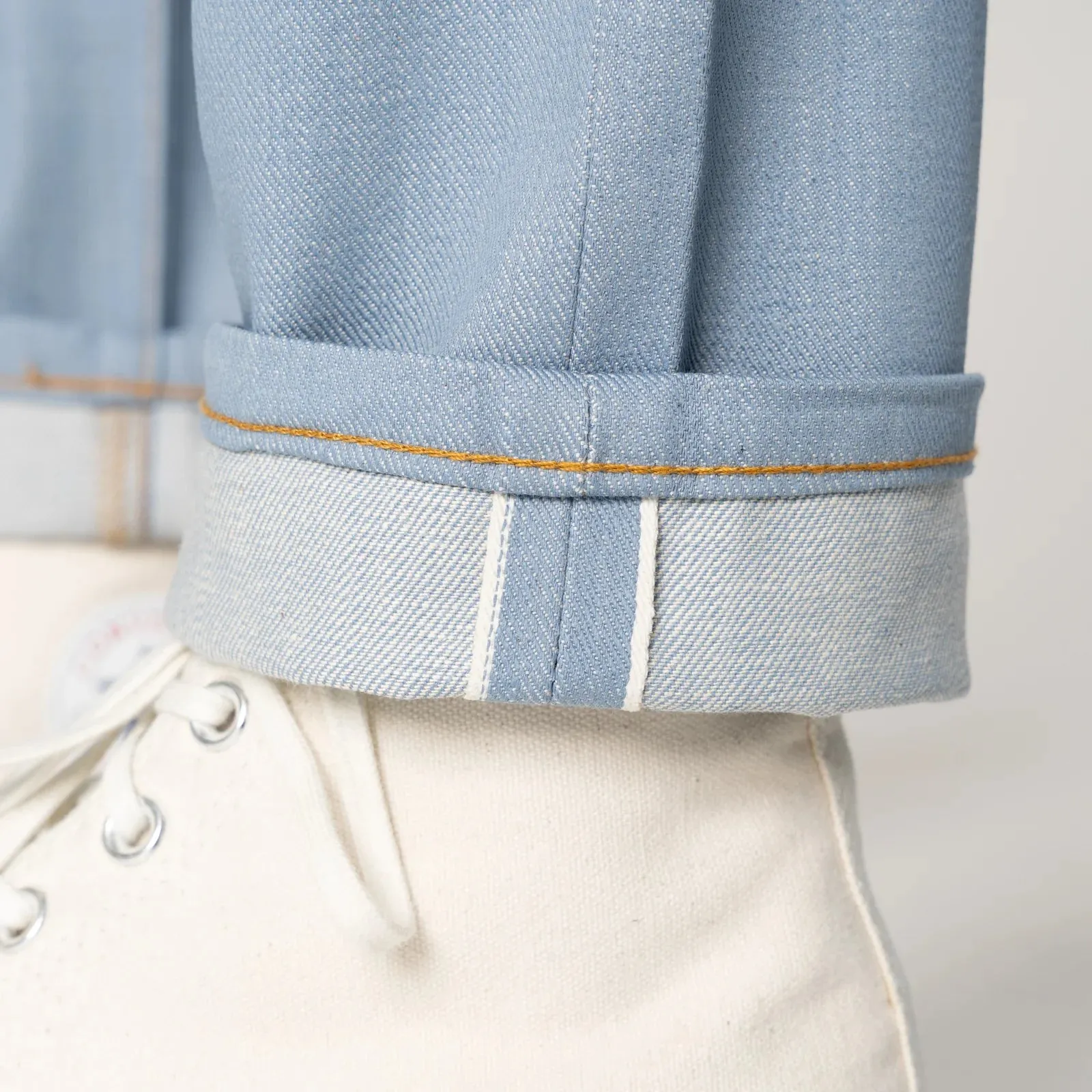 Naked and Famous - Super Guy - Left Hand Twill Selvedge - Sky Blue Edition