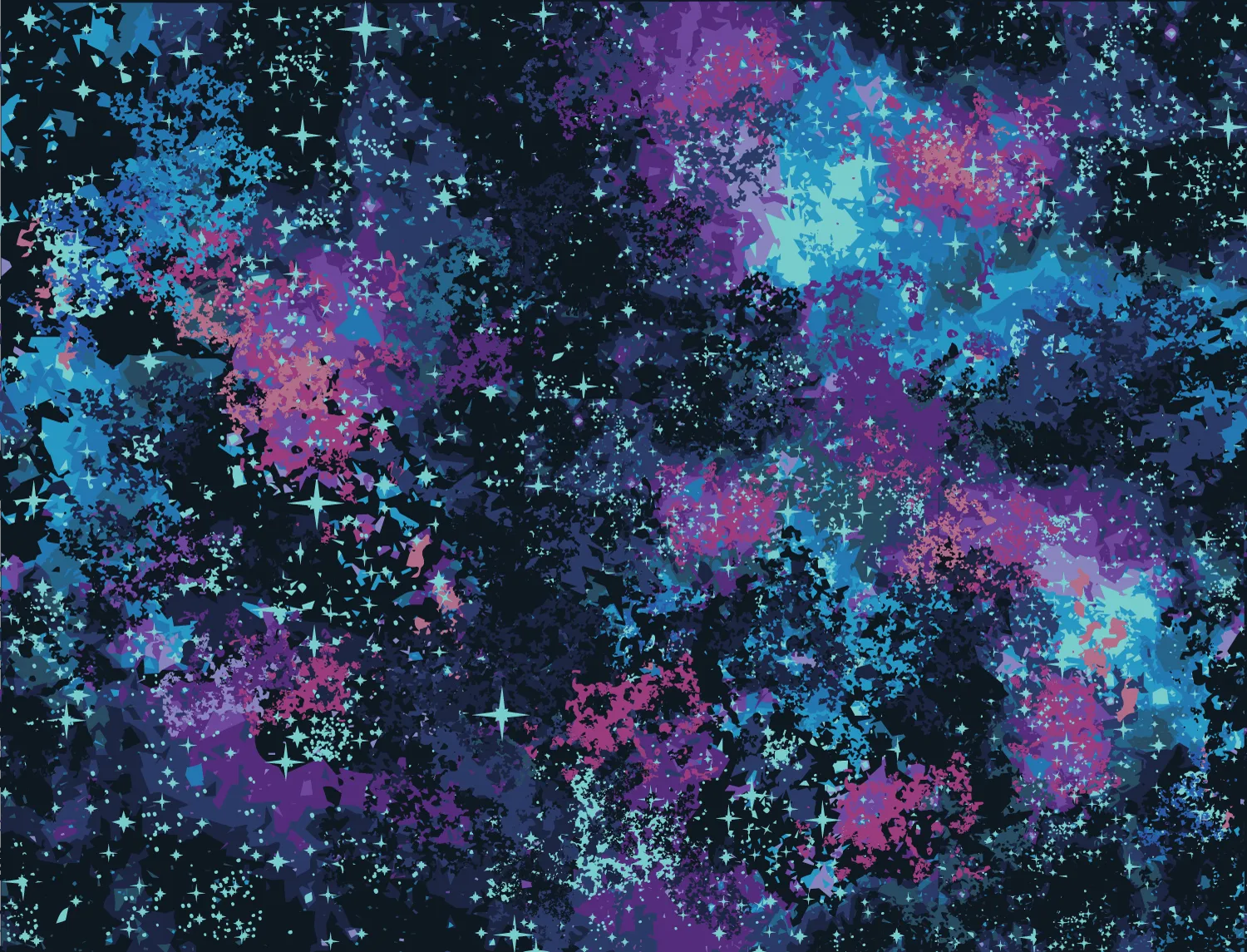 Natibaby Midnight Supernova Woven Wrap