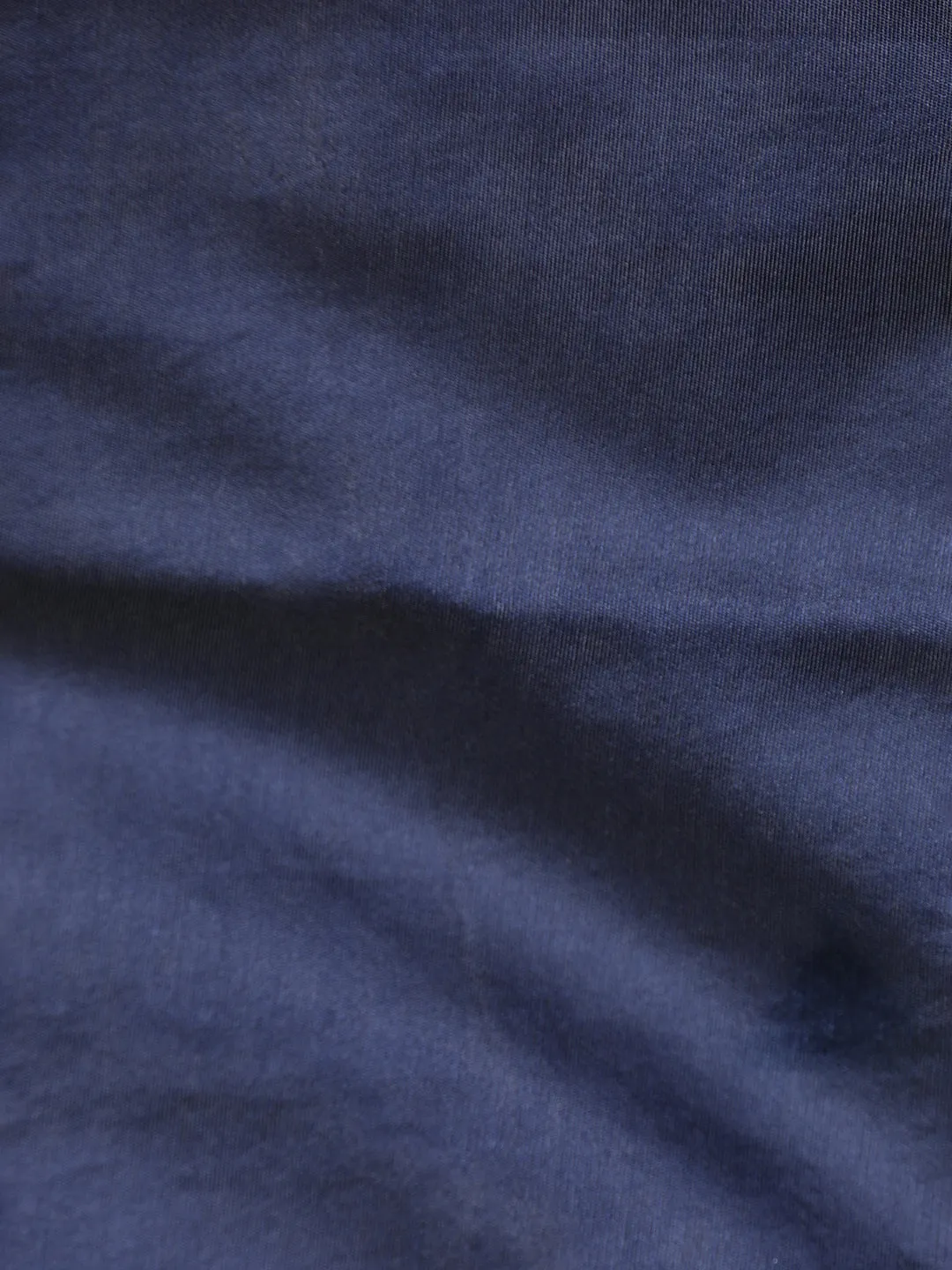 Navy Blue Silk Banarasi Zari Woven Heavy Saree