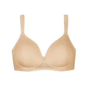 New WonderBra EcoPure Smoothing Wirefree Bra in Nude, sz 38C