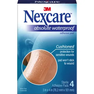 Nexcare Absolute Waterproof Adhesive Pad 4