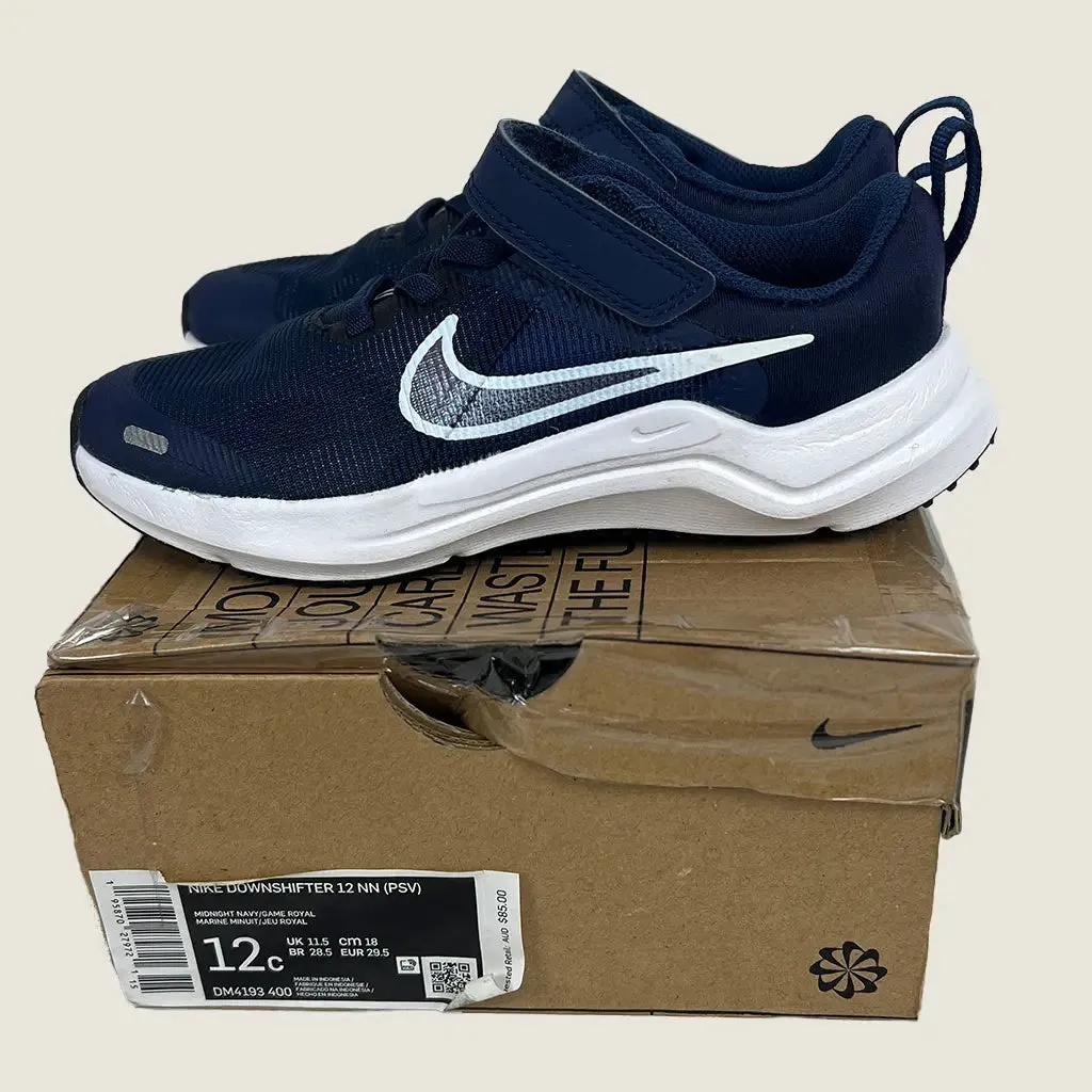Nike Downshifter 12 Next Nature GS Kids Running Shoes 12c